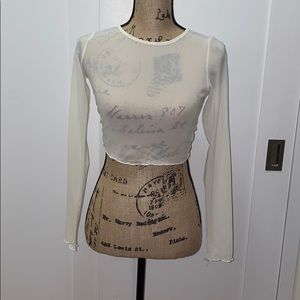 Mesh Crop top